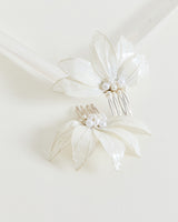 İnci Detaylı Sedef Toka