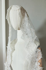 Sedef Dantelli Duvak