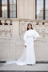 Civil Wedding Dress - Modest