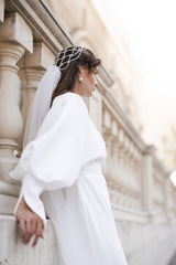 Civil Wedding Dress - Modest