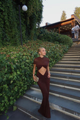 Büşra Dede - Dark Chocolate Dress