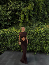 Büşra Dede - Dark Chocolate Dress