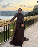 Beste Erdoğan - Mocha Dress