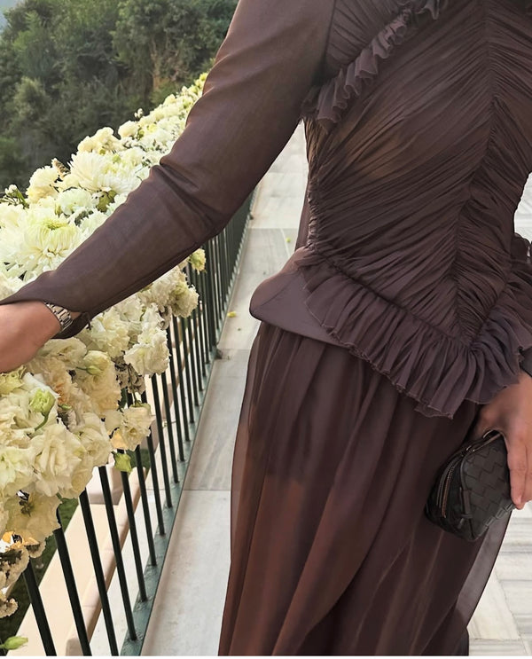 Beste Erdoğan - Mocha Dress