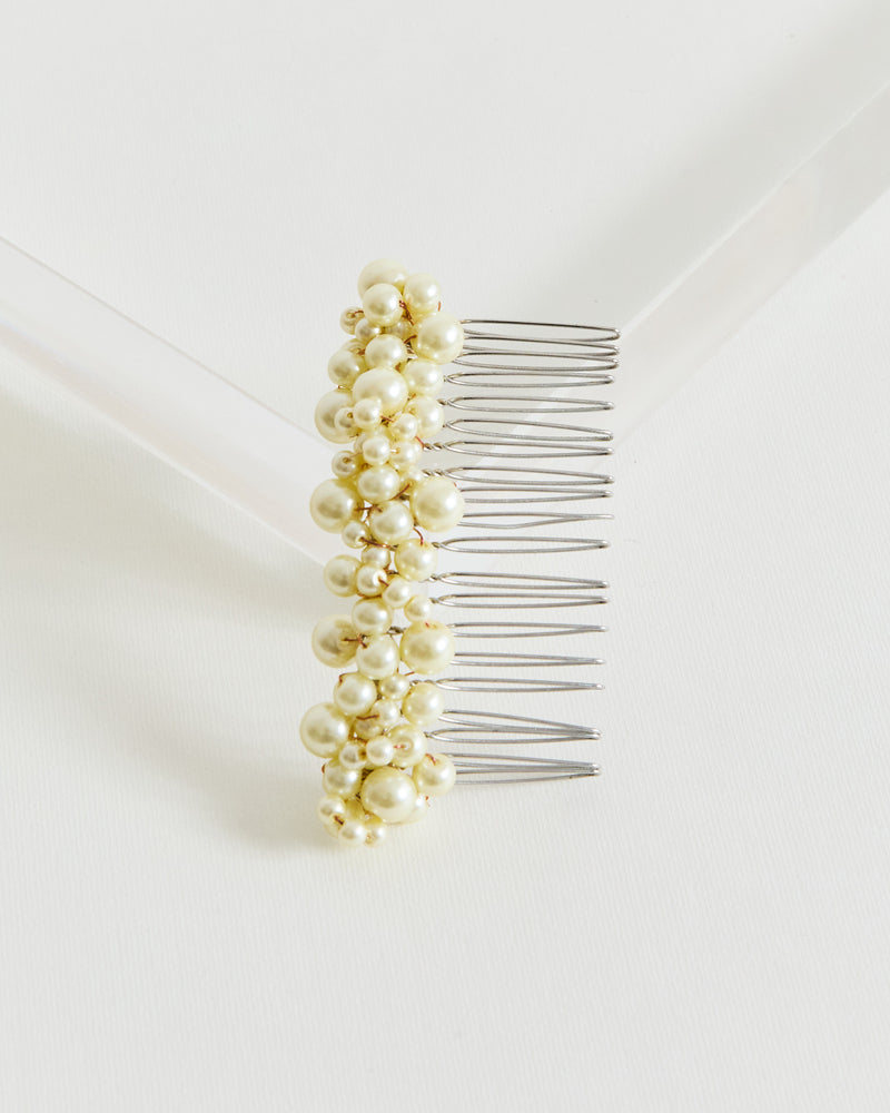 İncili Saç Tokası