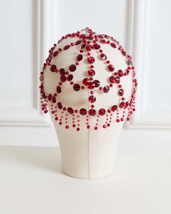 Kırmızı Kristal Taç