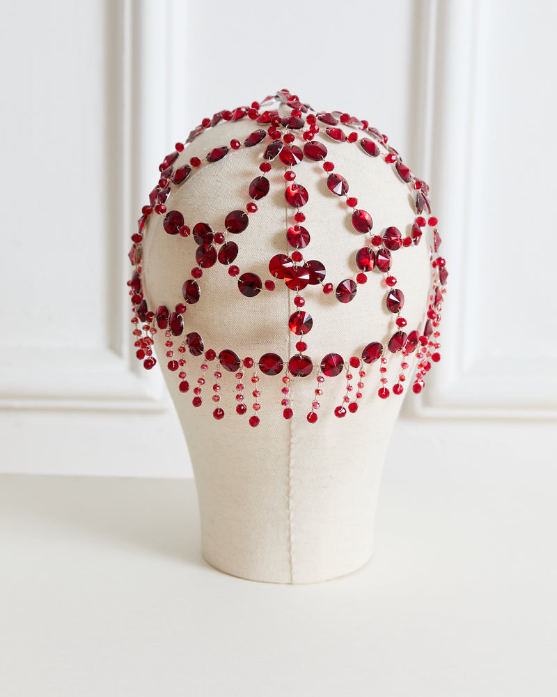 Kırmızı Kristal Taç