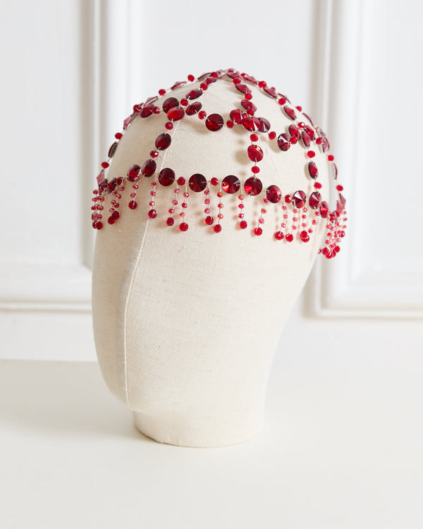 Kırmızı Kristal Taç