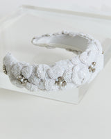 Kristal Çiçekli Taç