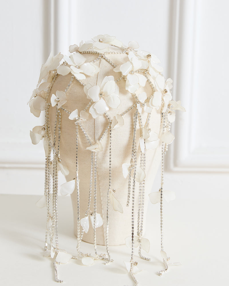 3 Boyutlu Çiçekli Bohem Taç