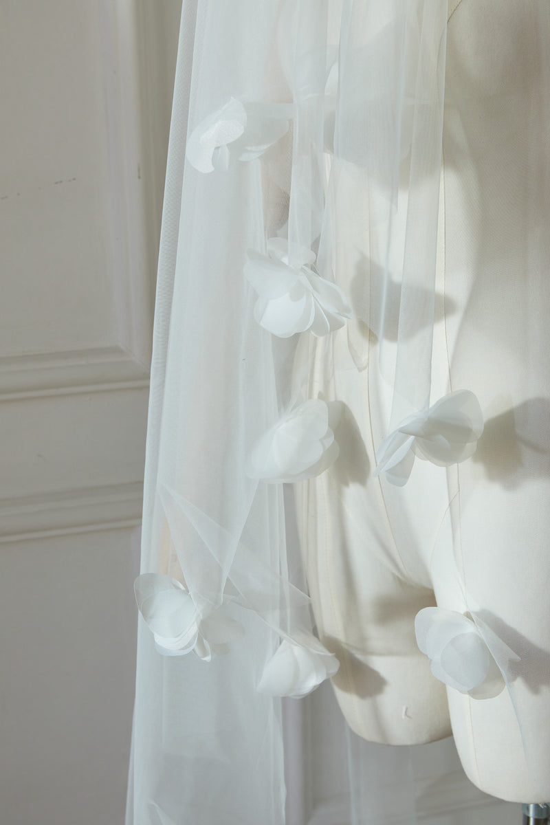 LouLou kenarlı  duvak