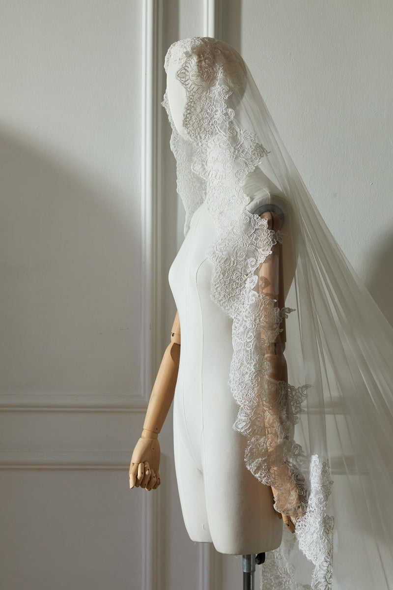 Sedef Dantelli Duvak