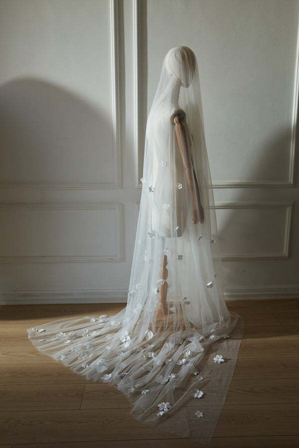 Wildflower Çiçekli Duvak