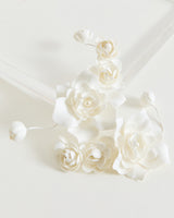 Şakayık Detaylı Saç Aksesuarı