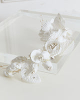 Karışık Çiçekli Kumaş Taç