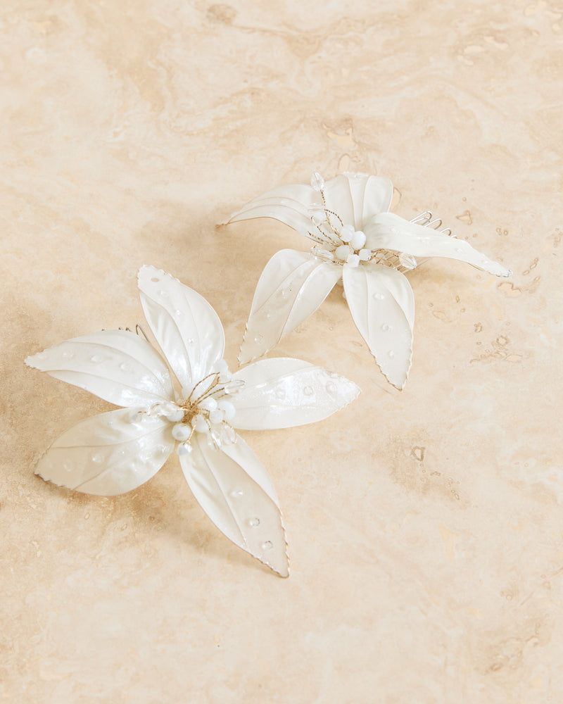 Sedef Lilium Kristal Tokası