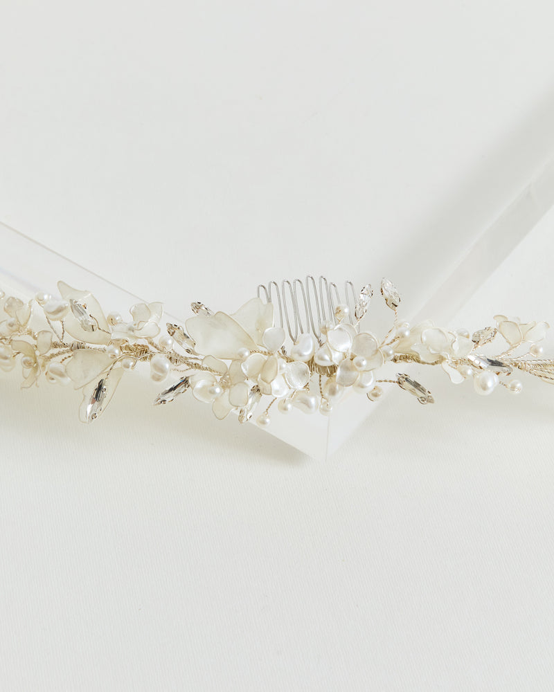 Sedefli Kristal Taşlı Aksesuar