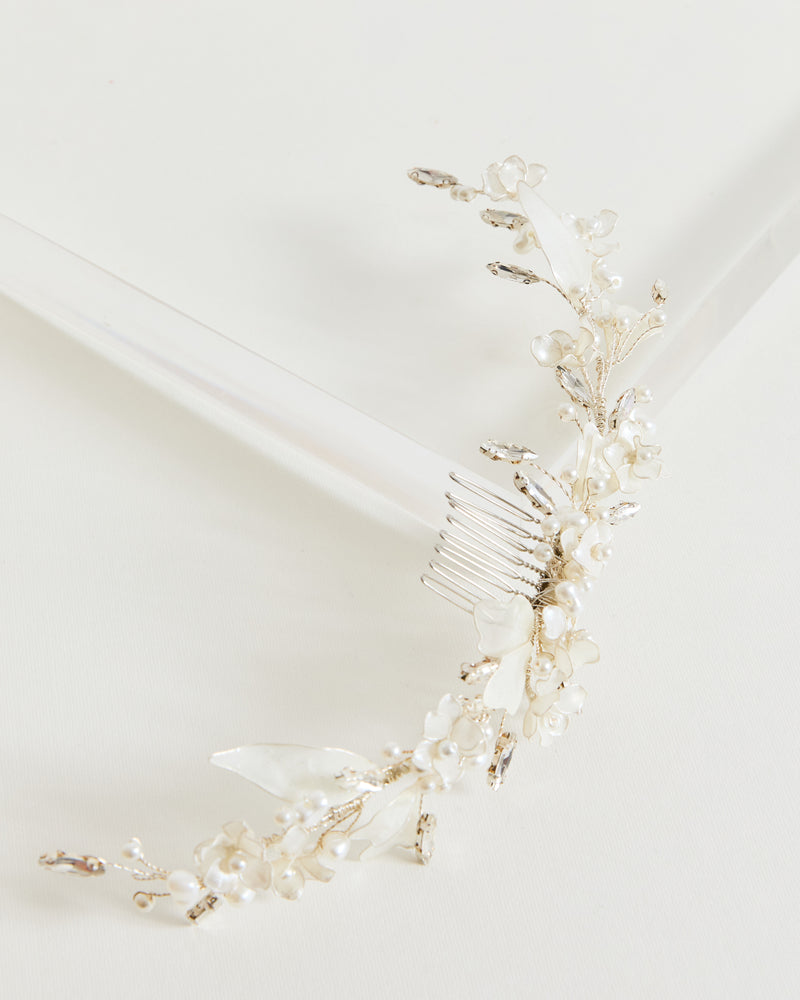 Sedefli Kristal Taşlı Aksesuar