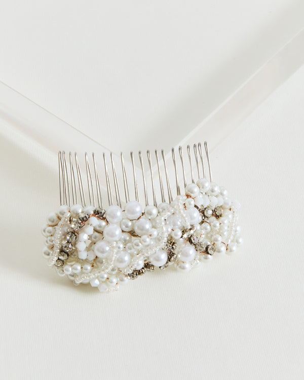 Swarovski & İncili Saç Aksesuarı